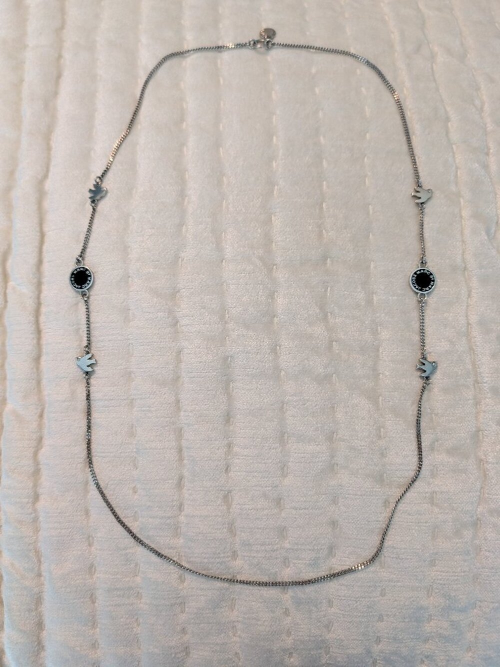 Marc by Marc Jacobs long necklace with birds